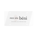 Med Spa Béni  License Plate