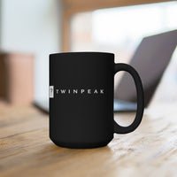 Twinpeak Black Mug 15oz