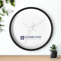 Homeland Financial Wall clock