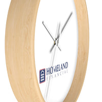 Homeland Financial Wall clock