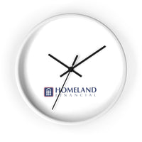 Homeland Financial Wall clock