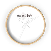 Med Spa Béni Wall clock