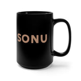 SONU & SONU Black Mug 15oz