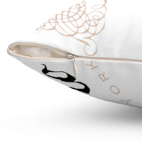 Tesoro Spun Polyester Square Pillow