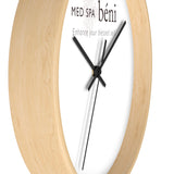 Med Spa Béni Wall clock
