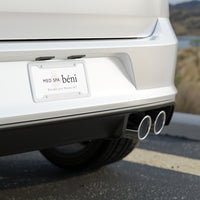 Med Spa Béni  License Plate
