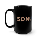 SONU & SONU Black Mug 15oz