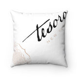 Tesoro Spun Polyester Square Pillow