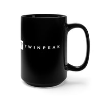 Twinpeak Black Mug 15oz