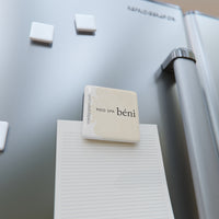 Med Spa Béni Porcelain Magnet, Square