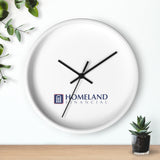 Homeland Financial Wall clock