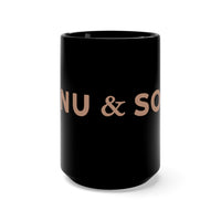 SONU & SONU Black Mug 15oz