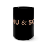 SONU & SONU Black Mug 15oz