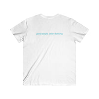 POB Men's Fitted V-Neck Short Sleeve Tee
