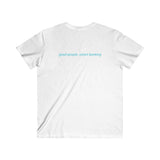 POB Men's Fitted V-Neck Short Sleeve Tee