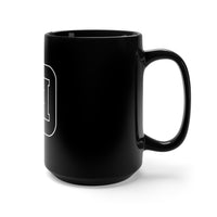 Hodges Black Mug 15oz
