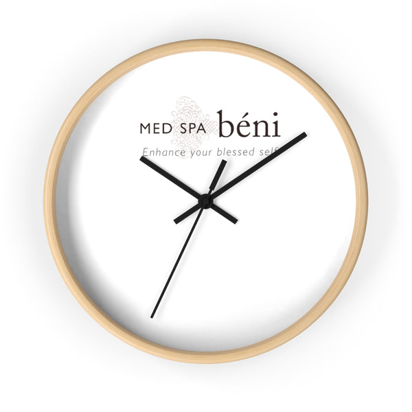 Med Spa Béni Wall clock