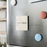 Med Spa Béni Porcelain Magnet, Square