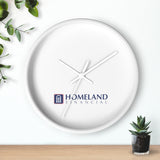 Homeland Financial Wall clock