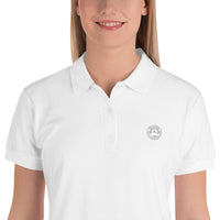 최선호 보험 Embroidered Women's Polo Shirt