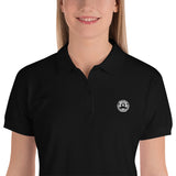 최선호 보험 Embroidered Women's Polo Shirt